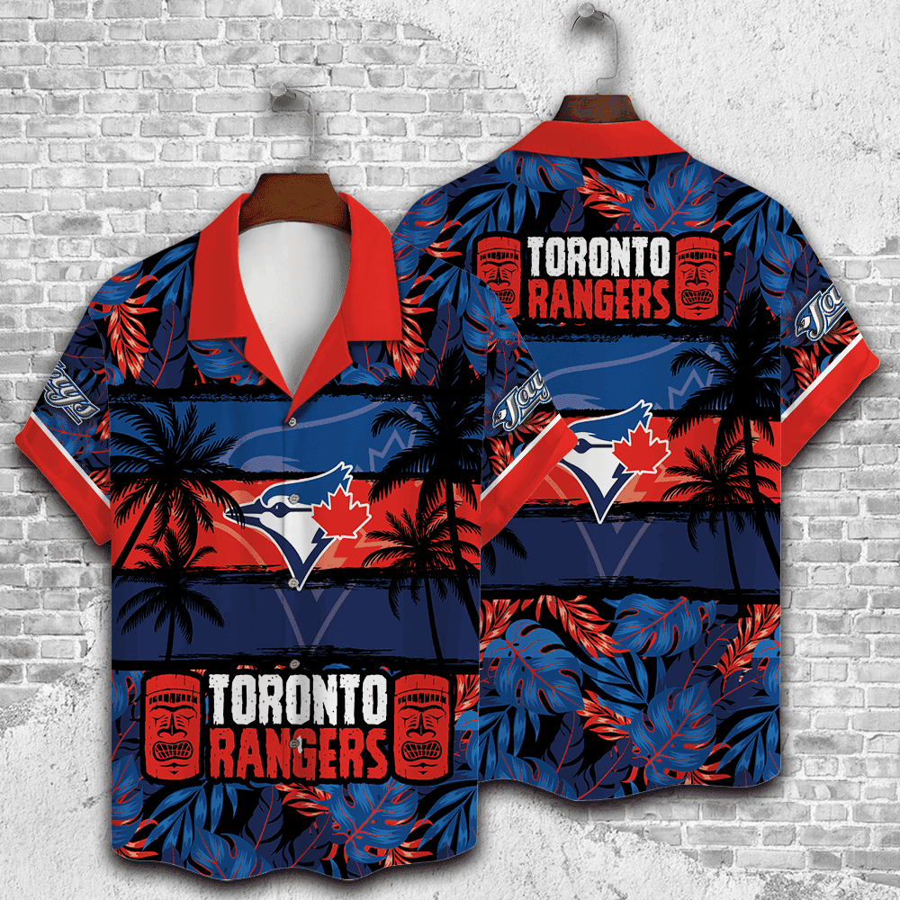 Toronto Rangers Tropical Vibes Hawaiian Shirt – TeeAloha