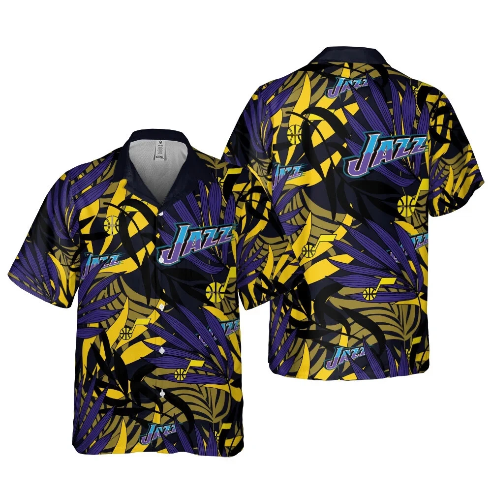 Utah Jazz Dynamic Vibes Hawaiian Shirt – TeeAloha
