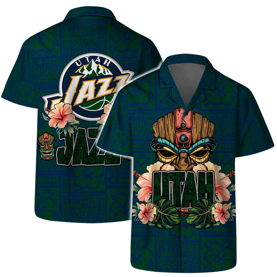 Utah Jazz Tiki Spirit Hawaiian Shirt – TeeAloha