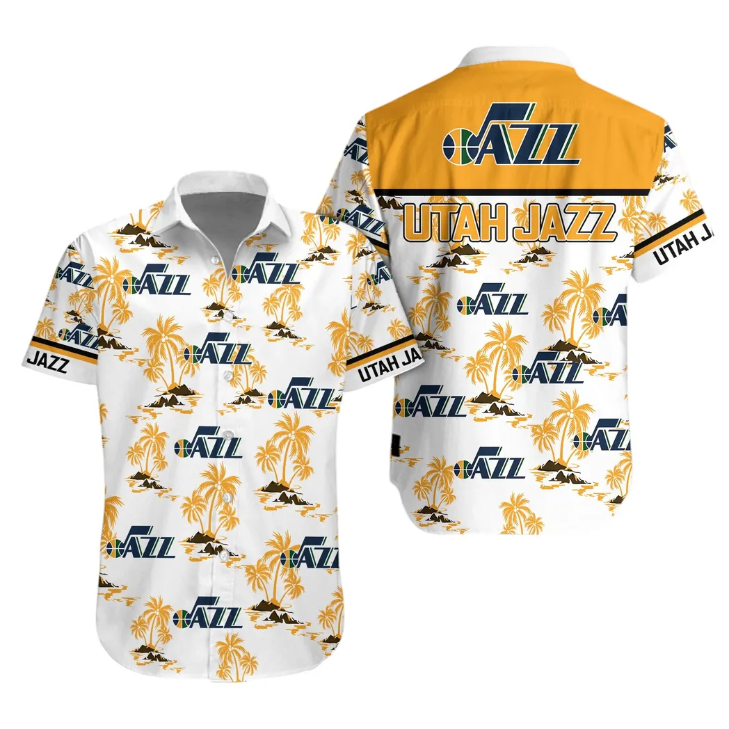 Utah Jazz Tropical Vibes Hawaiian Shirt – TeeAloha