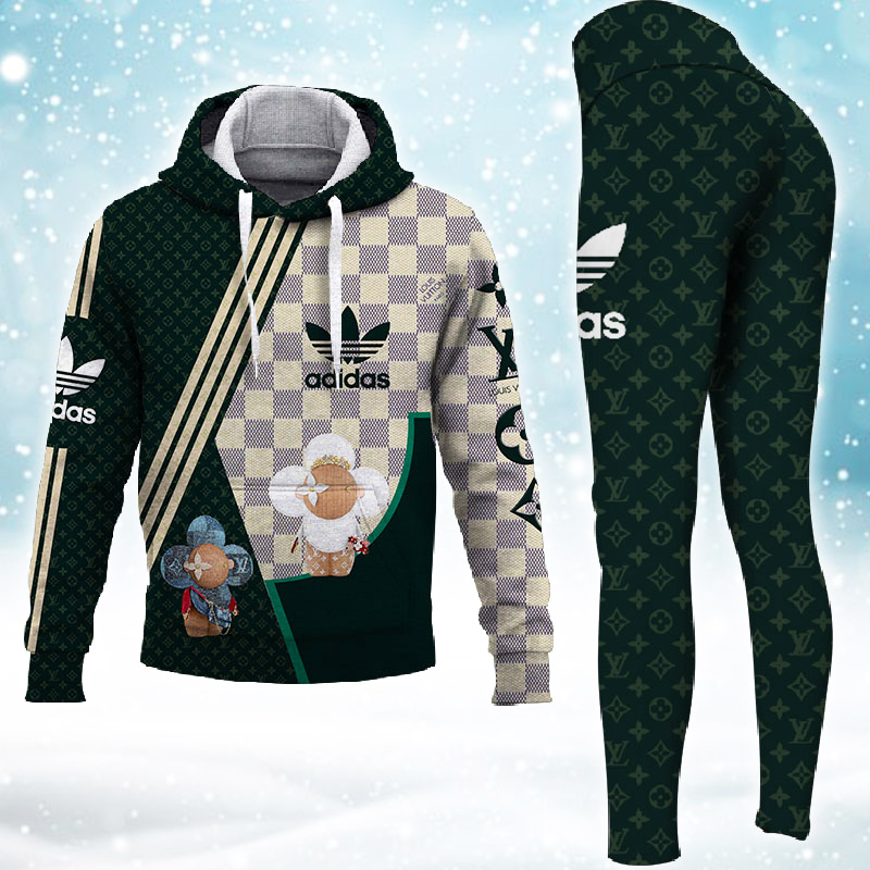 x Adidas Premium New HOTTEST Hoodie & Leggings Set For WOMEN 2024 MRS-AF+DDK-HOT00048