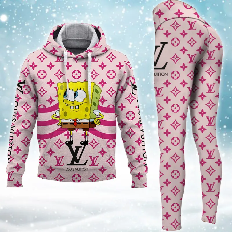 x Disney Premium Spongebob New HOTTEST Hoodie & Leggings Set For WOMEN 2024 MRS-AF+DDK-HOT00043