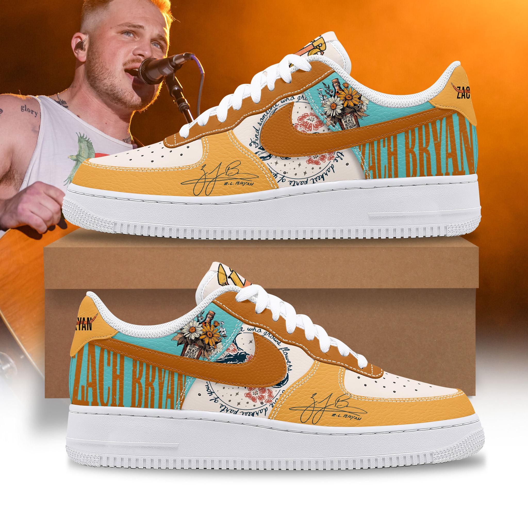Zach Bryan’s Premium Af1 Sneaker LZ 106103
