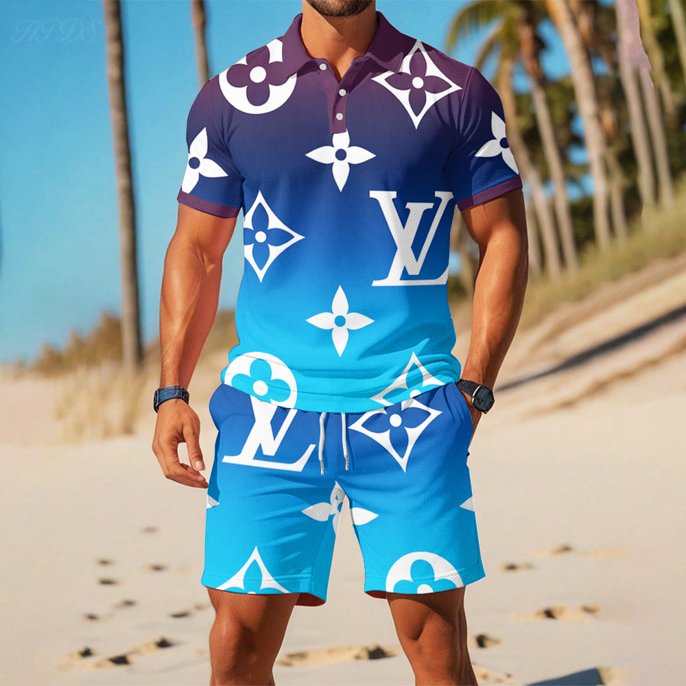 COMBO LUXURY POLO + SHORT-2025 LX-PLASLV2025055