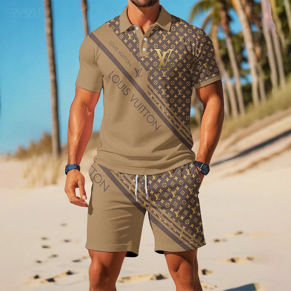 COMBO LUXURY POLO + SHORT-2025 LX-PLASLV2025056