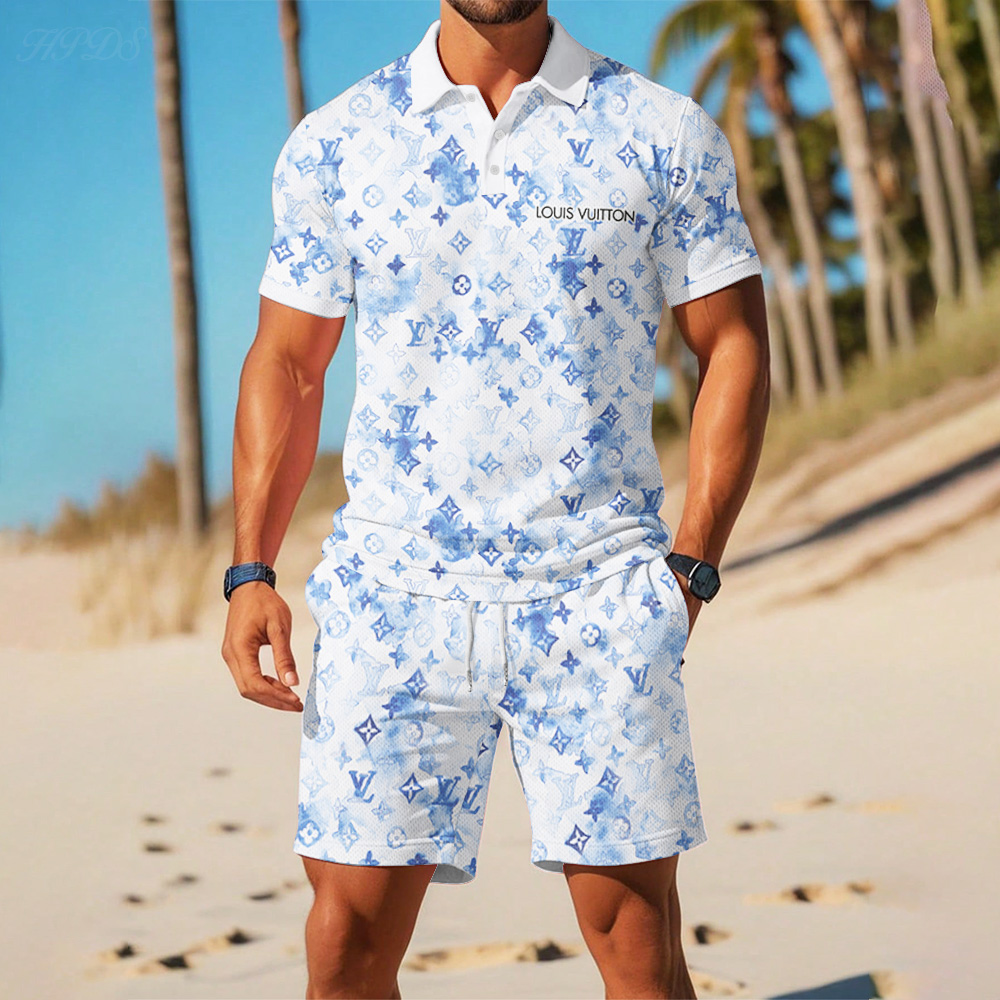 COMBO LUXURY POLO + SHORT-2025 LX-PLASLV2025057