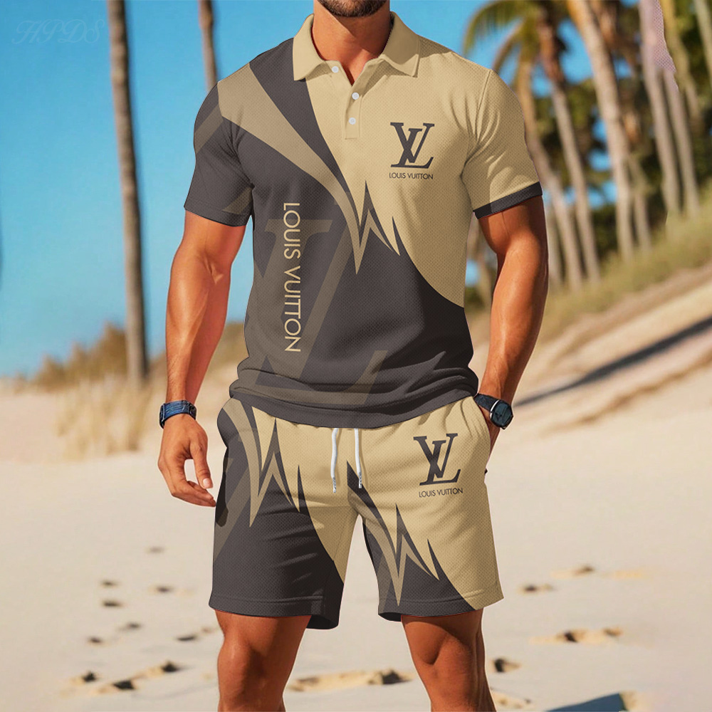 COMBO LUXURY POLO + SHORT-2025 LX-PLASLV2025058