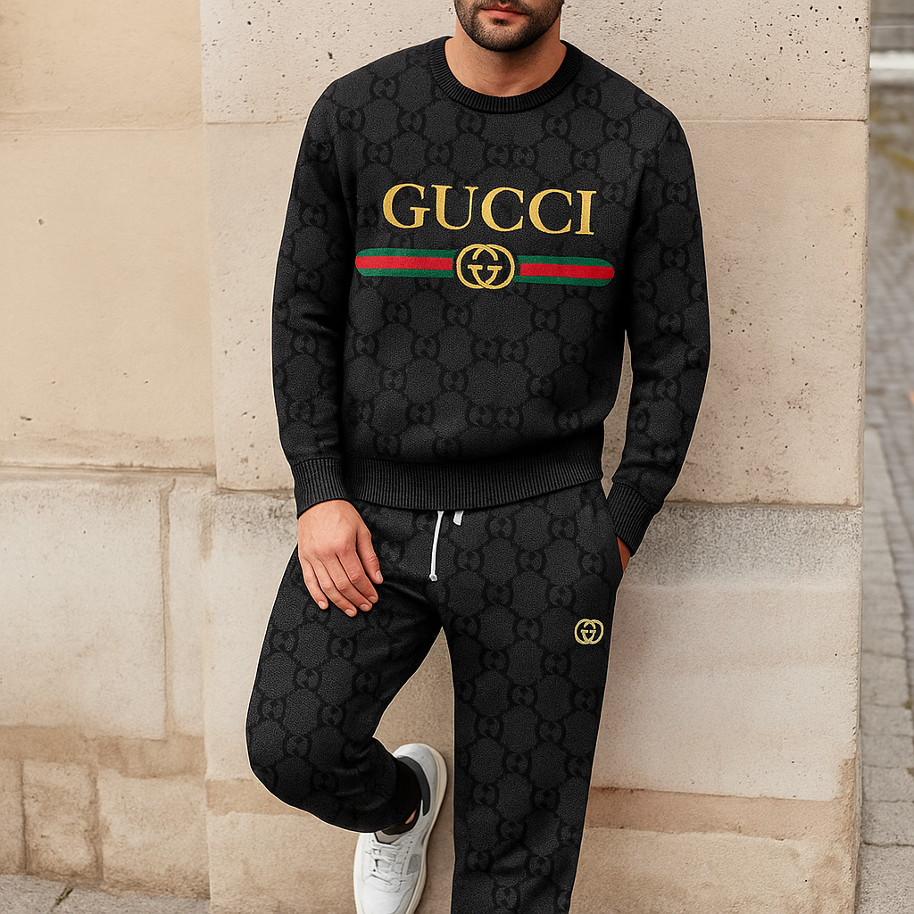 Limited edition 2025 luxury sweater and pants set – LX-SAPGC2025014