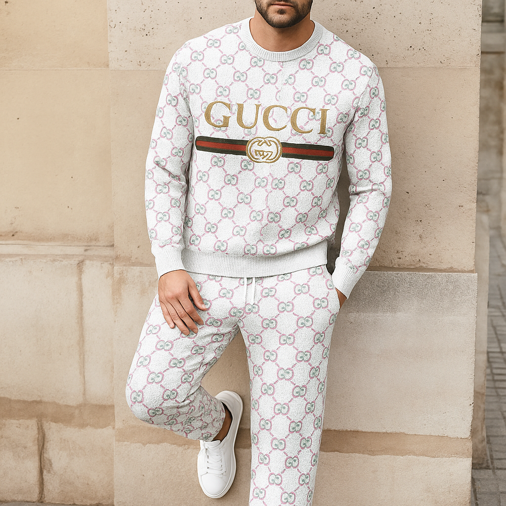 Limited edition 2025 luxury sweater and pants set – LX-SAPGC2025016