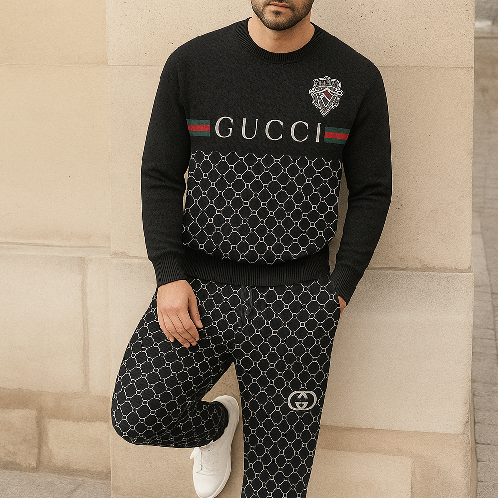 Limited edition 2025 luxury sweater and pants set – LX-SAPGC2025030