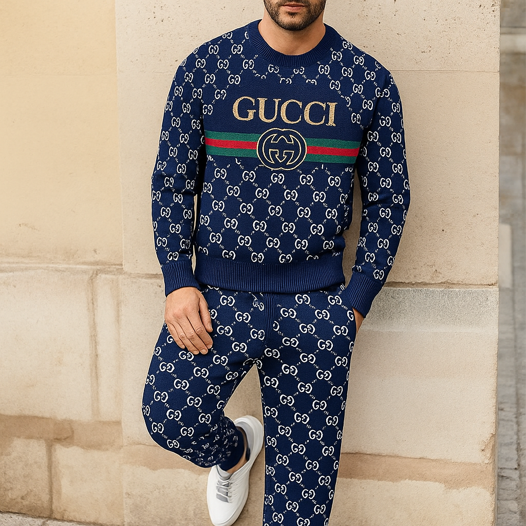 Limited edition 2025 luxury sweater and pants set – LX-SAPGC2025032