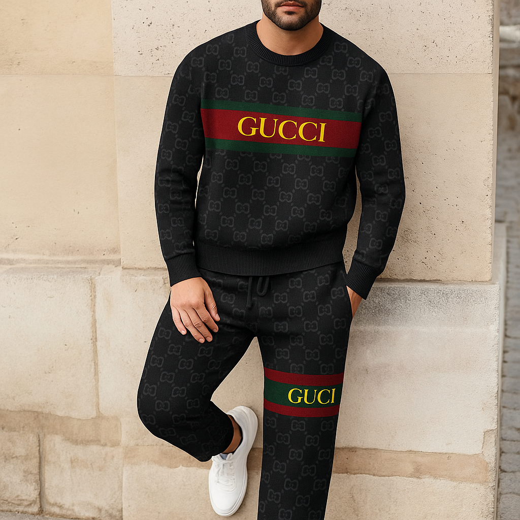 Limited edition 2025 luxury sweater and pants set – LX-SAPGC2025033