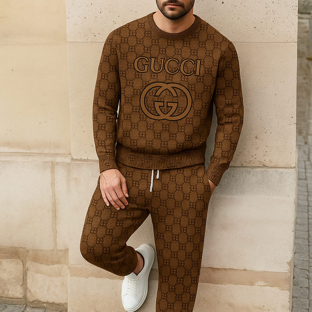 Limited edition 2025 luxury sweater and pants set – LX-SAPGC2025038