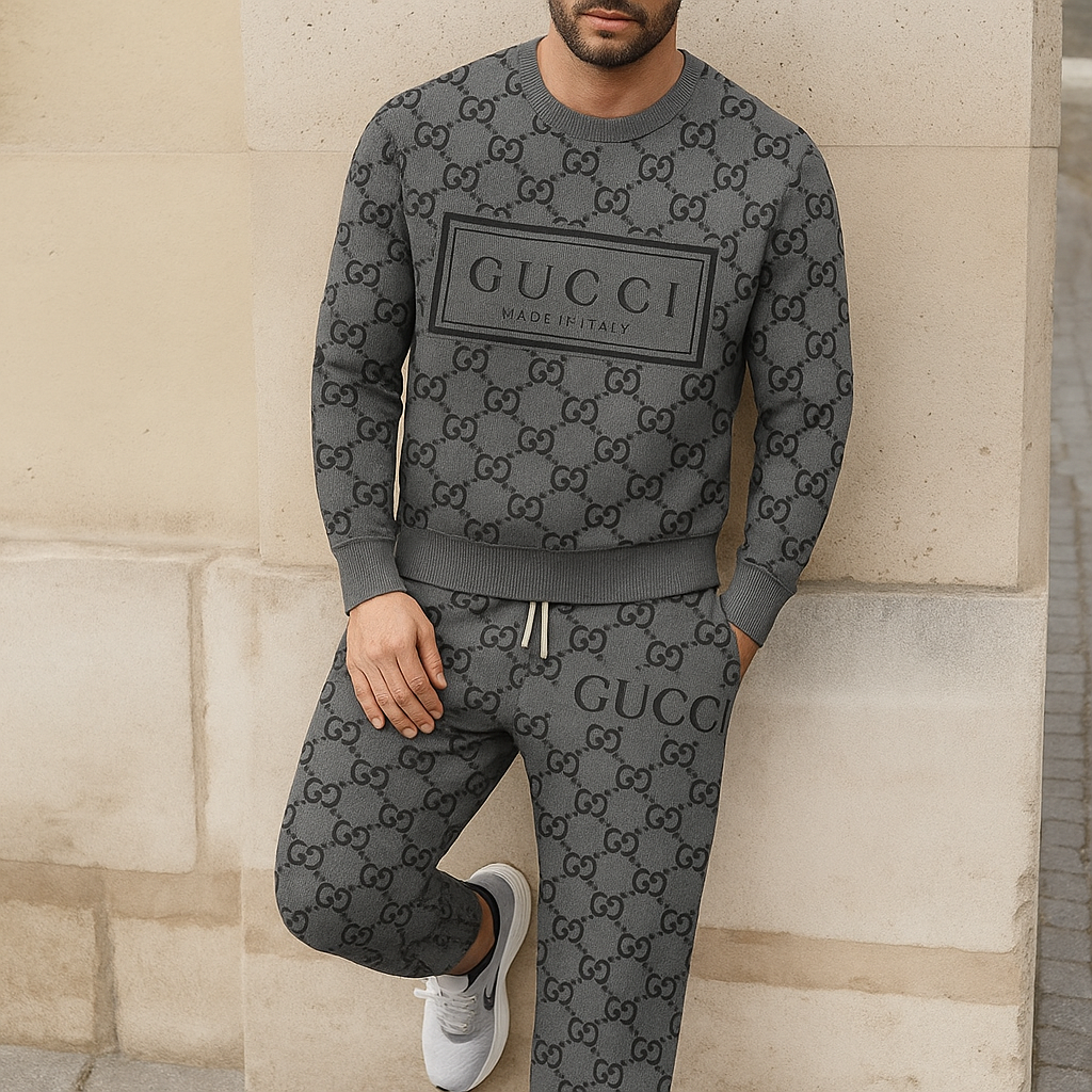 Limited edition 2025 luxury sweater and pants set – LX-SAPGC202504