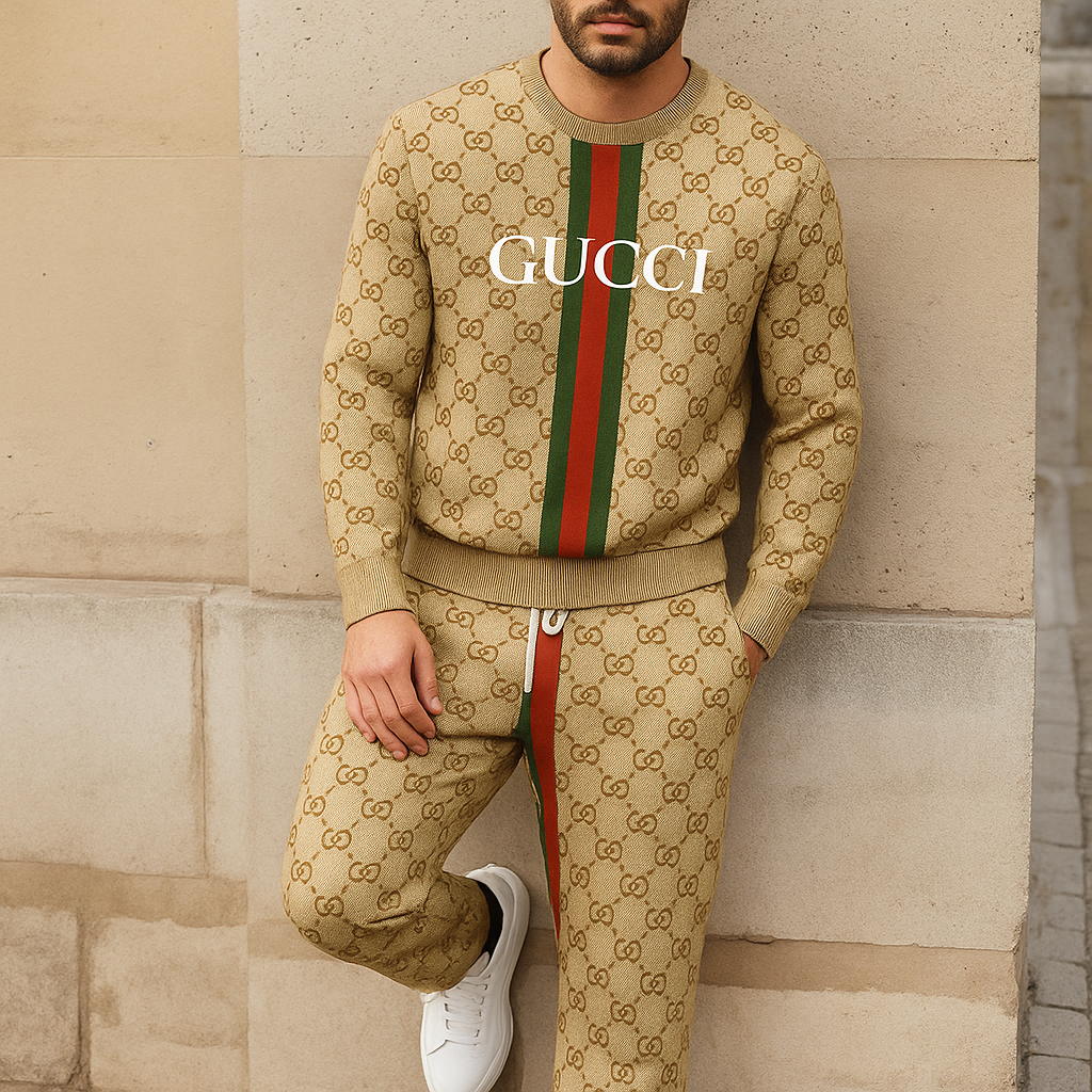 Limited edition 2025 luxury sweater and pants set – LX-SAPGC2025040