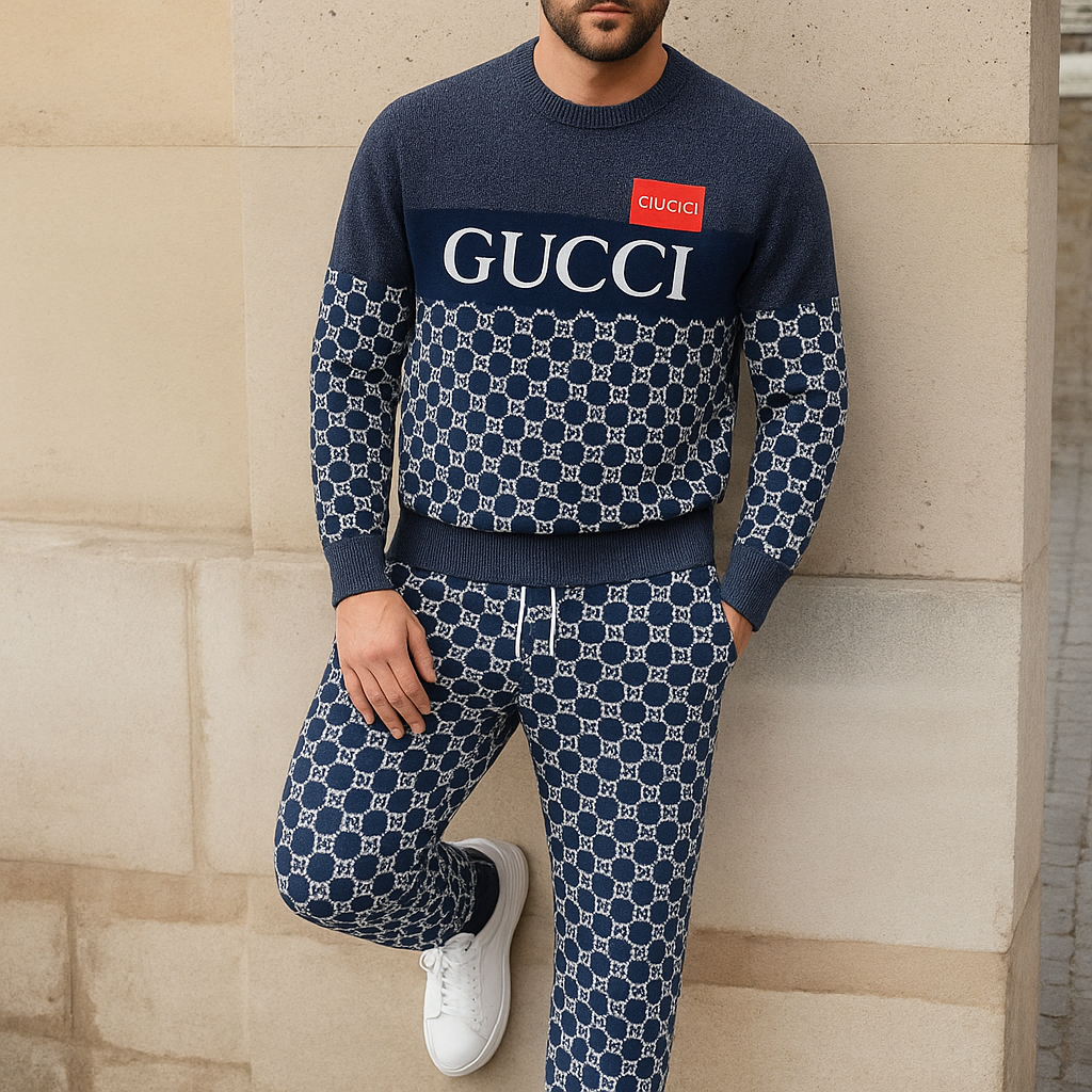 Limited edition 2025 luxury sweater and pants set – LX-SAPGC2025045