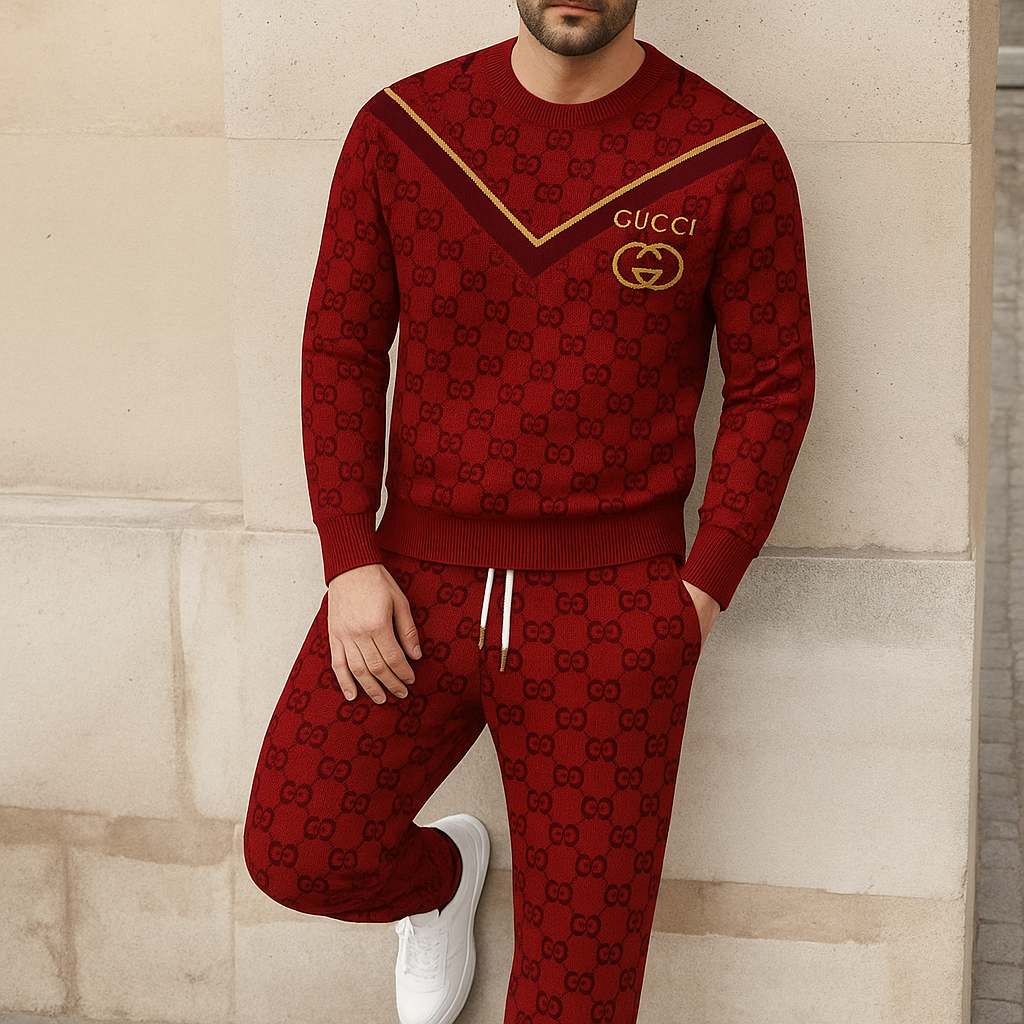 Limited edition 2025 luxury sweater and pants set – LX-SAPGC2025055