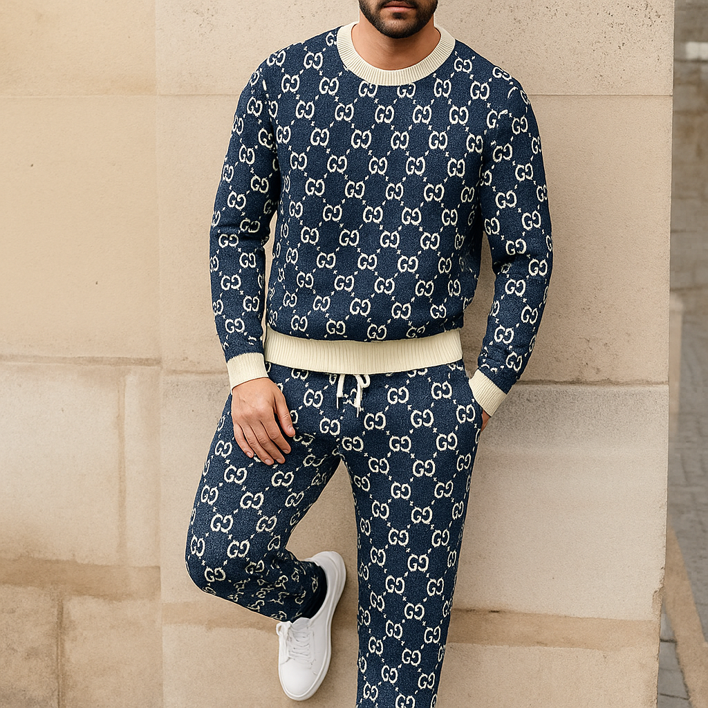 Limited edition 2025 luxury sweater and pants set – LX-SAPGC2025057