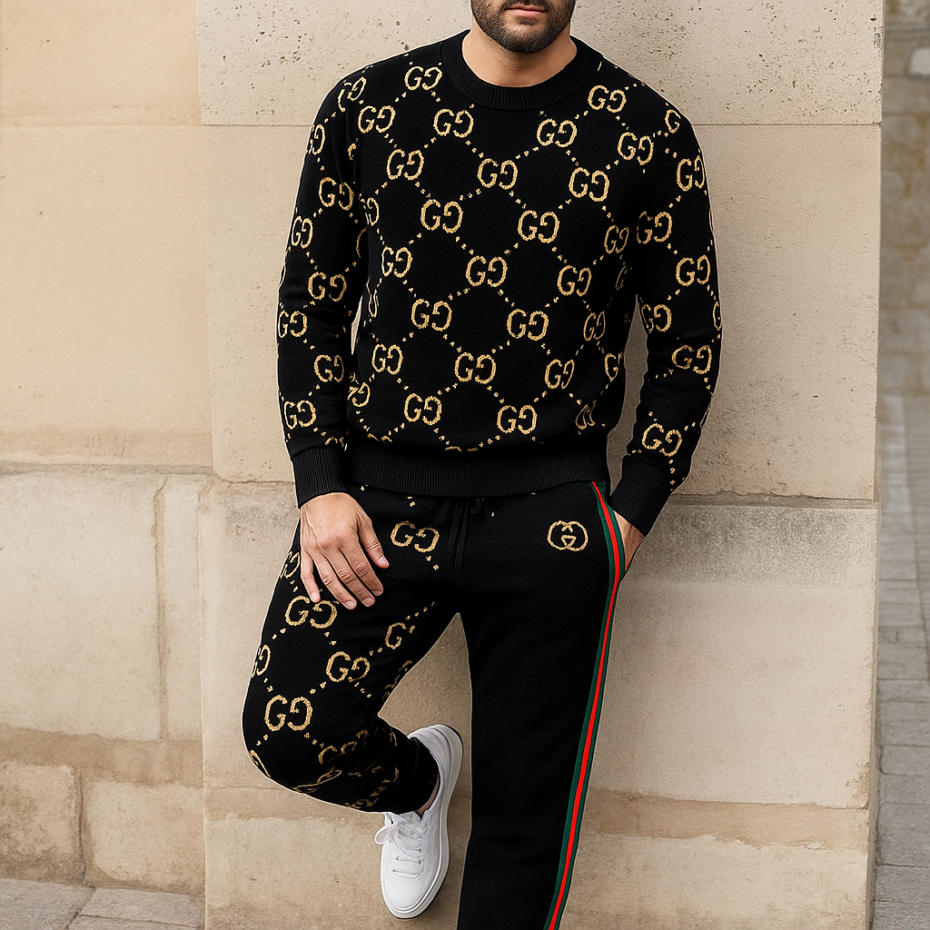 Limited edition 2025 luxury sweater and pants set – LX-SAPGC2025060