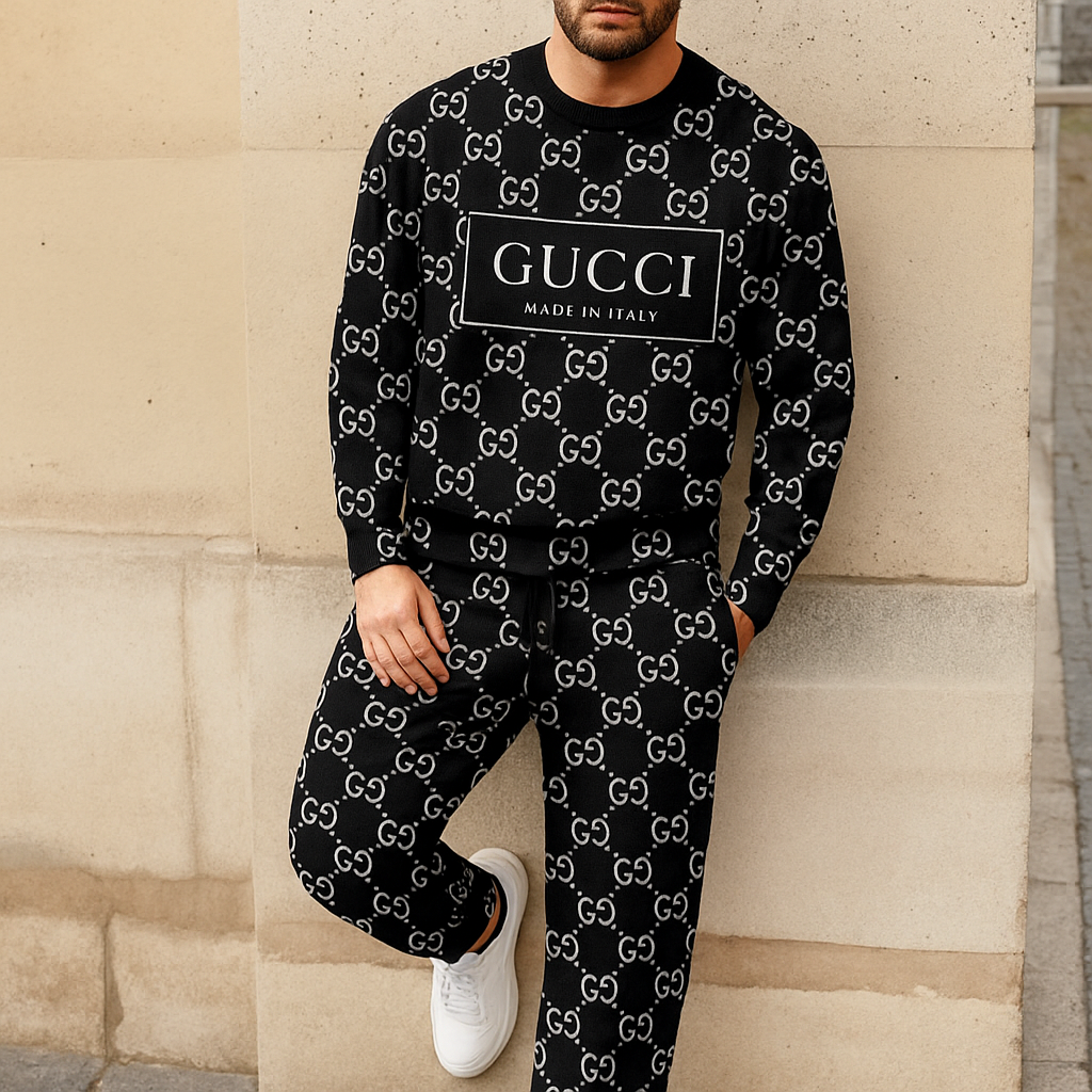 Limited edition 2025 luxury sweater and pants set – LX-SAPGC2025061