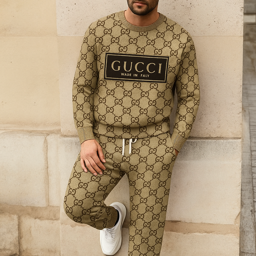 Limited edition 2025 luxury sweater and pants set – LX-SAPGC2025062