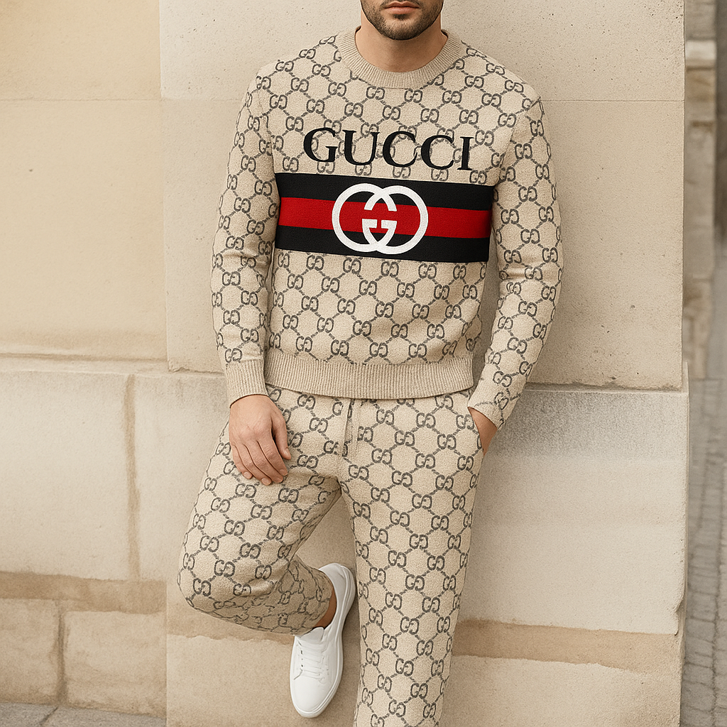 Limited edition 2025 luxury sweater and pants set – LX-SAPGC2025063