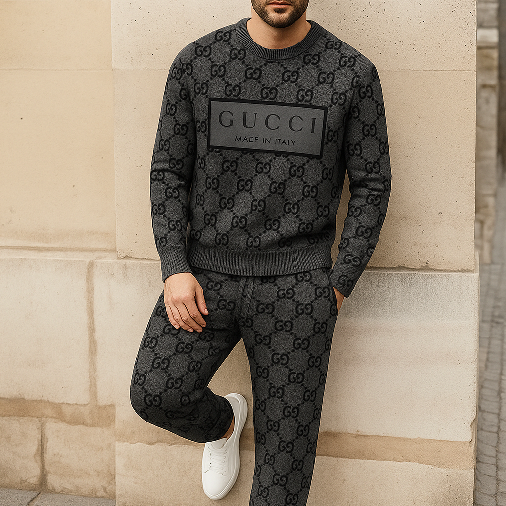 Limited edition 2025 luxury sweater and pants set – LX-SAPGC2025064