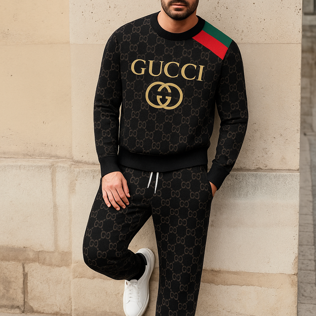 Limited edition 2025 luxury sweater and pants set – LX-SAPGC2025065