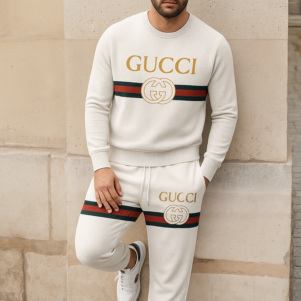 Limited edition 2025 luxury sweater and pants set – LX-SAPGC202507