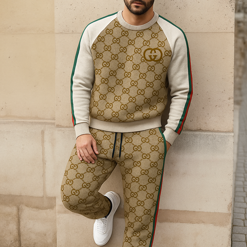 Limited edition 2025 luxury sweater and pants set – LX-SAPGC2025072
