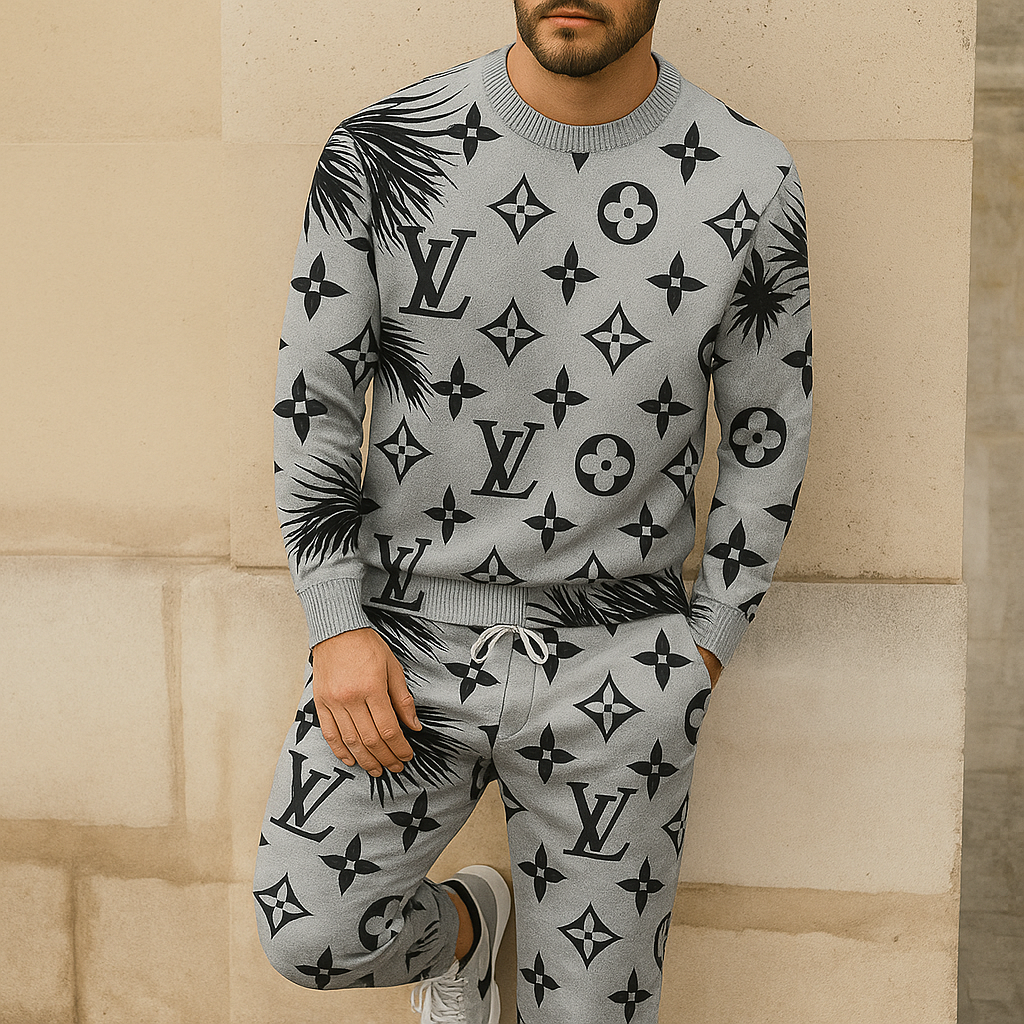 Limited edition 2025 luxury sweater and pants set – LX-SWTAP20250100