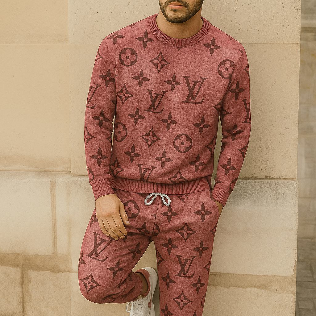 Limited edition 2025 luxury sweater and pants set – LX-SWTAP20250101