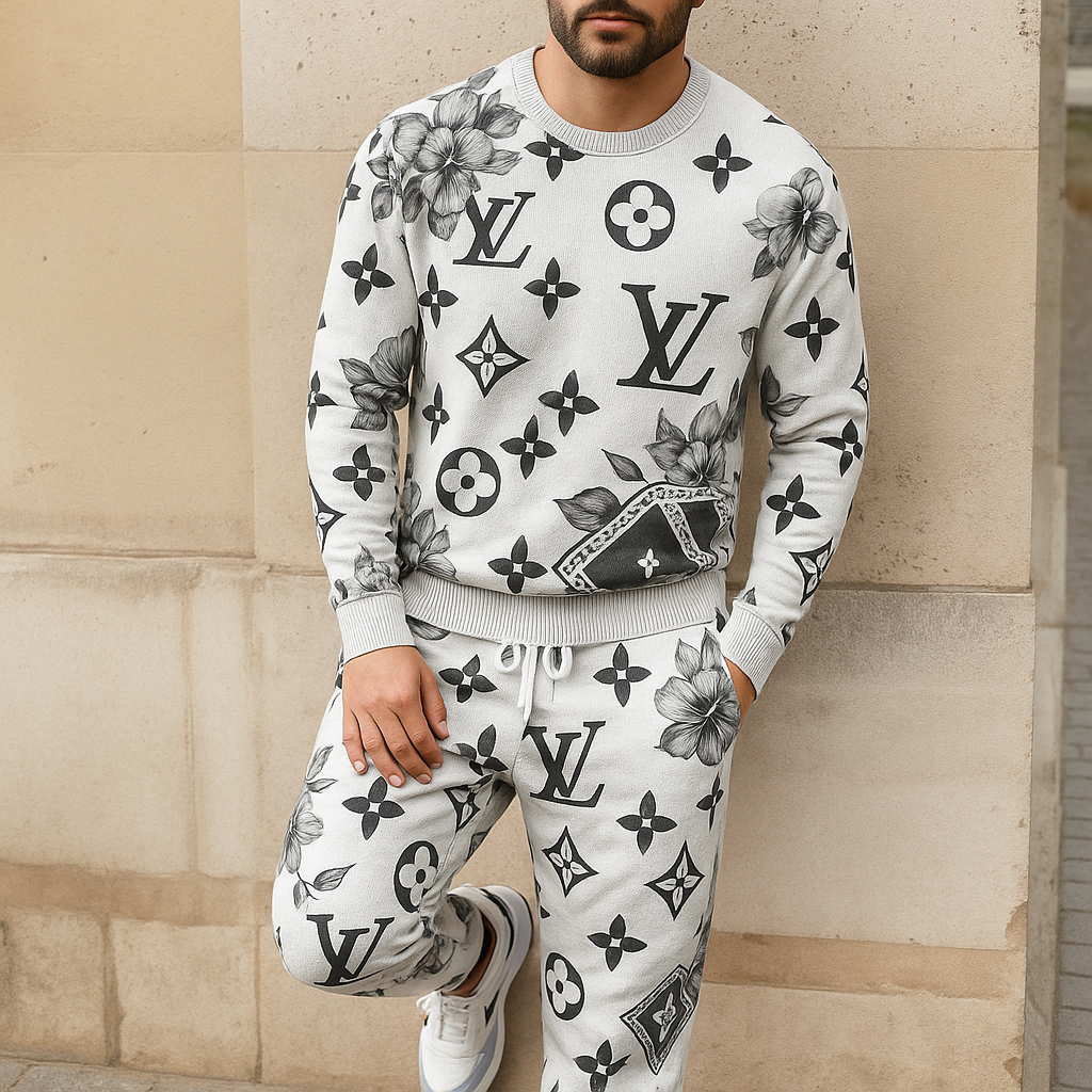 Limited edition 2025 luxury sweater and pants set – LX-SWTAP20250103