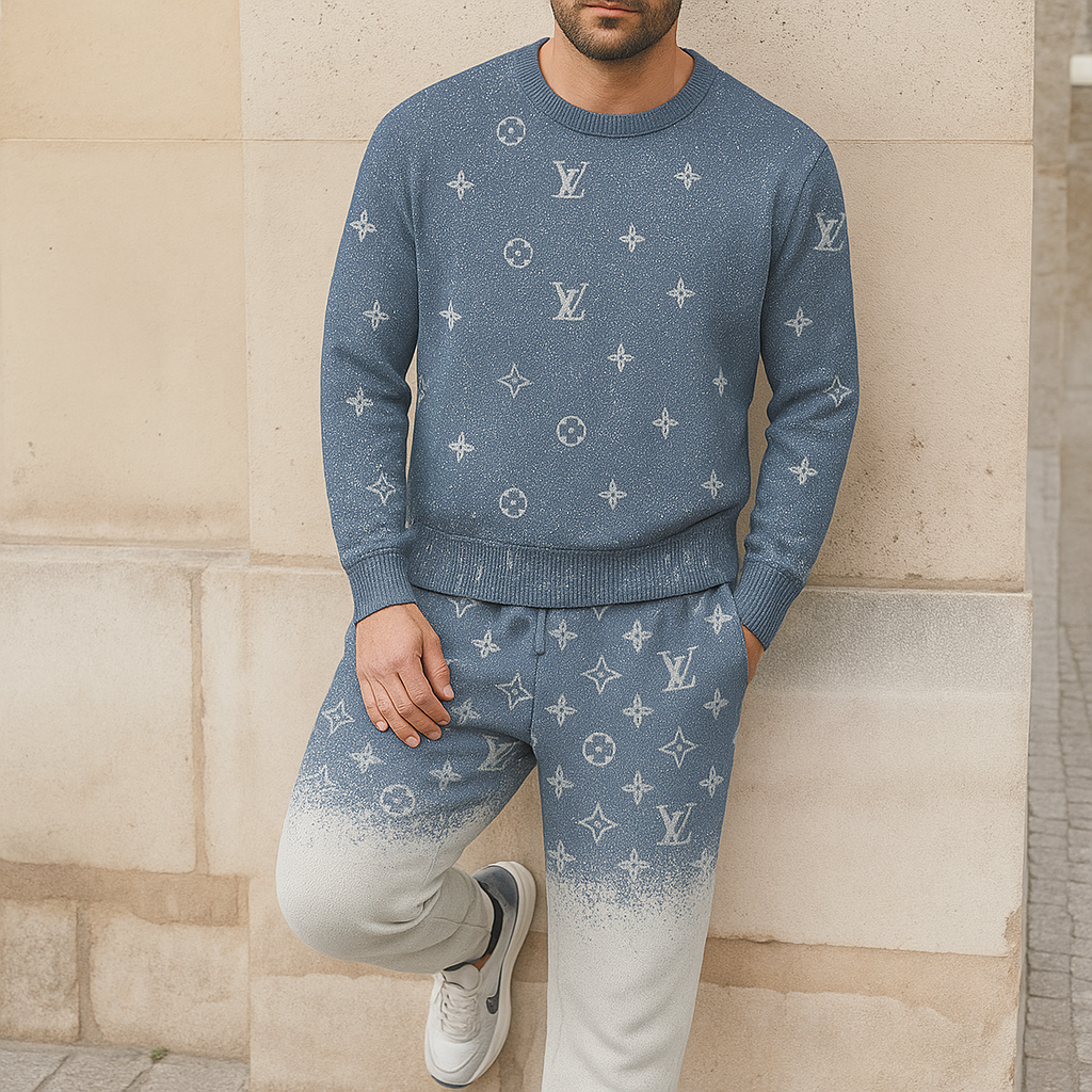 Limited edition 2025 luxury sweater and pants set – LX-SWTAP2025020