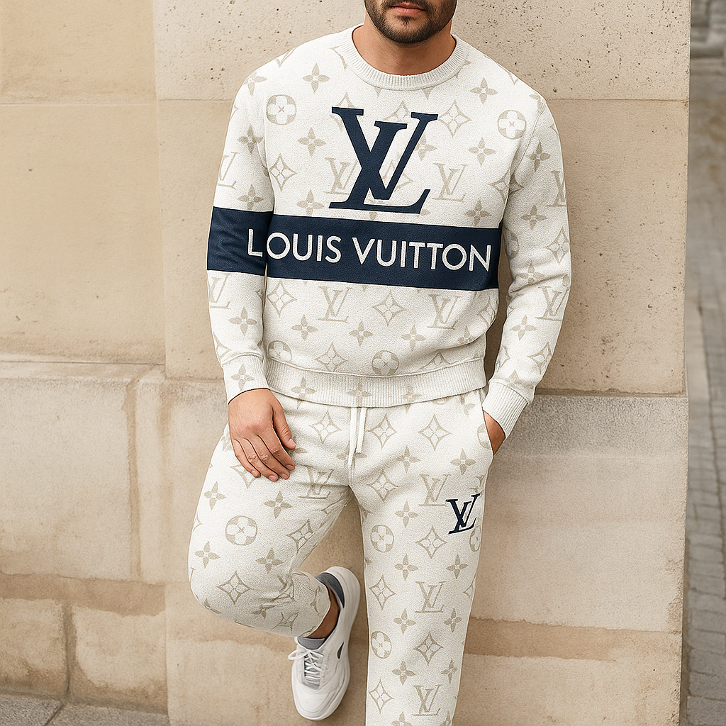 Limited edition 2025 luxury sweater and pants set – LX-SWTAP2025030