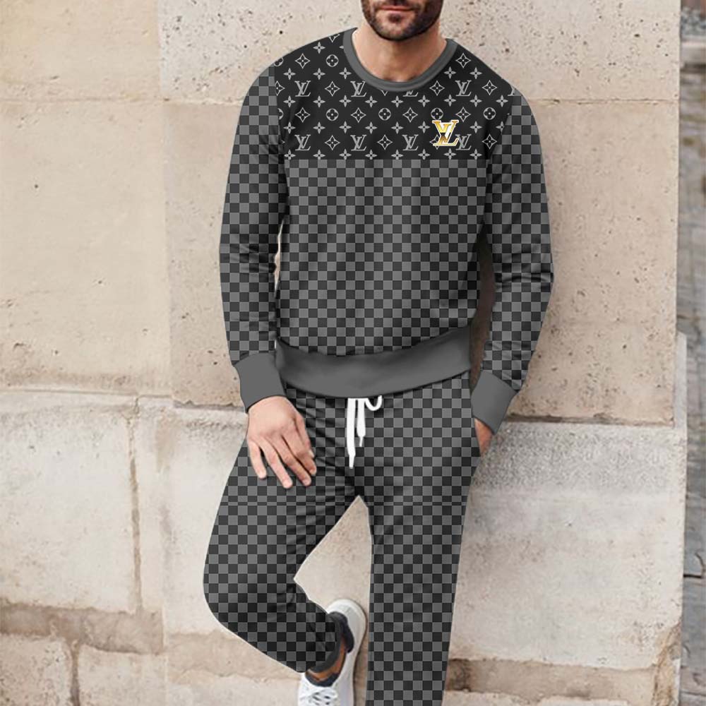 Limited edition 2025 luxury sweater and pants set – LX-SWTAP2025031