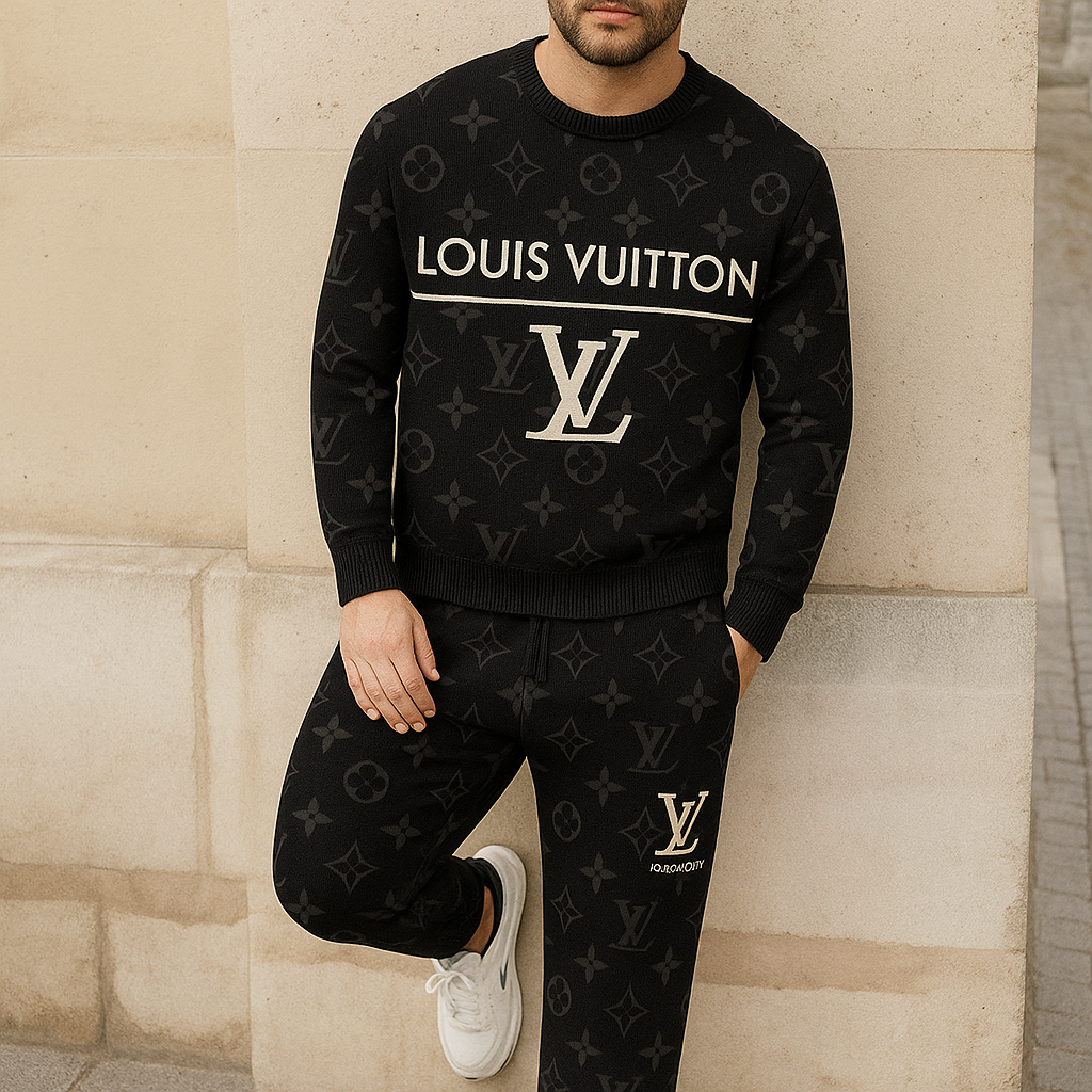 Limited edition 2025 luxury sweater and pants set – LX-SWTAP2025034