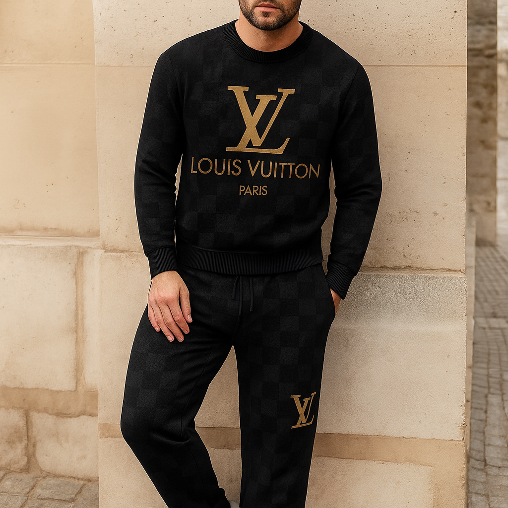 Limited edition 2025 luxury sweater and pants set – LX-SWTAP2025044