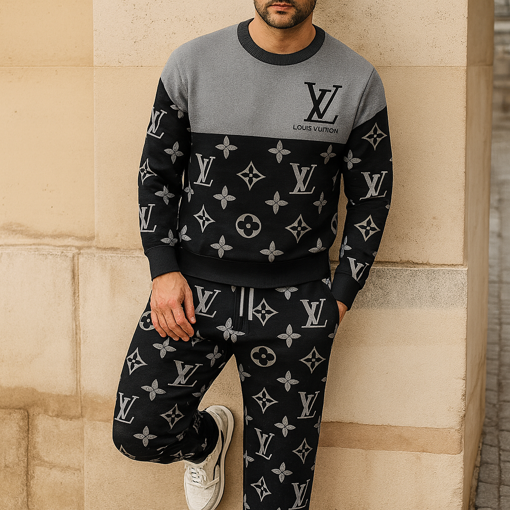 Limited edition 2025 luxury sweater and pants set – LX-SWTAP2025051