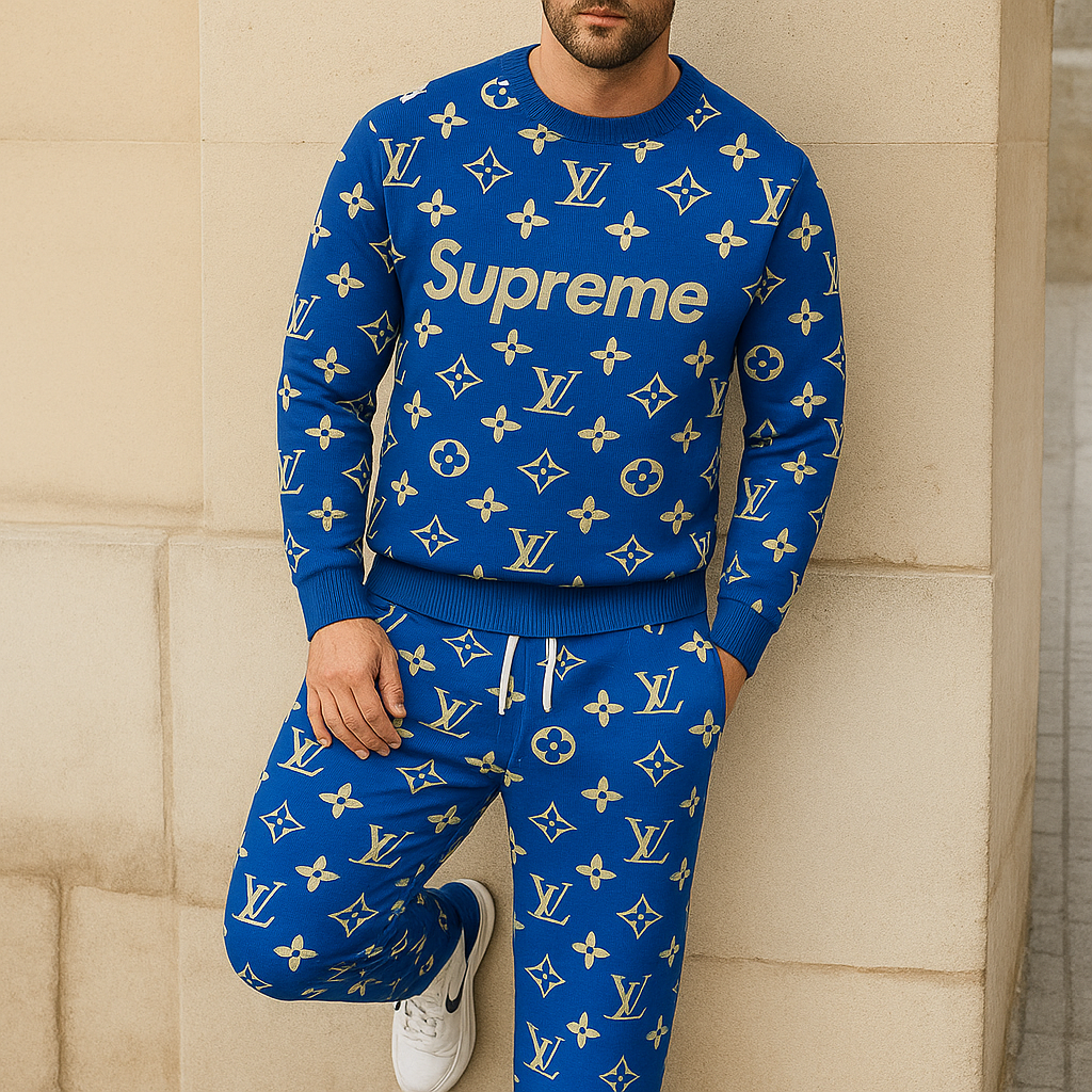 Limited edition 2025 luxury sweater and pants set – LX-SWTAP2025053