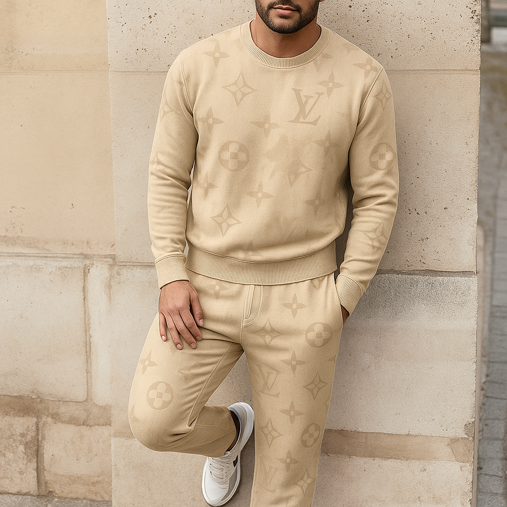 Limited edition 2025 luxury sweater and pants set – LX-SWTAP2025055