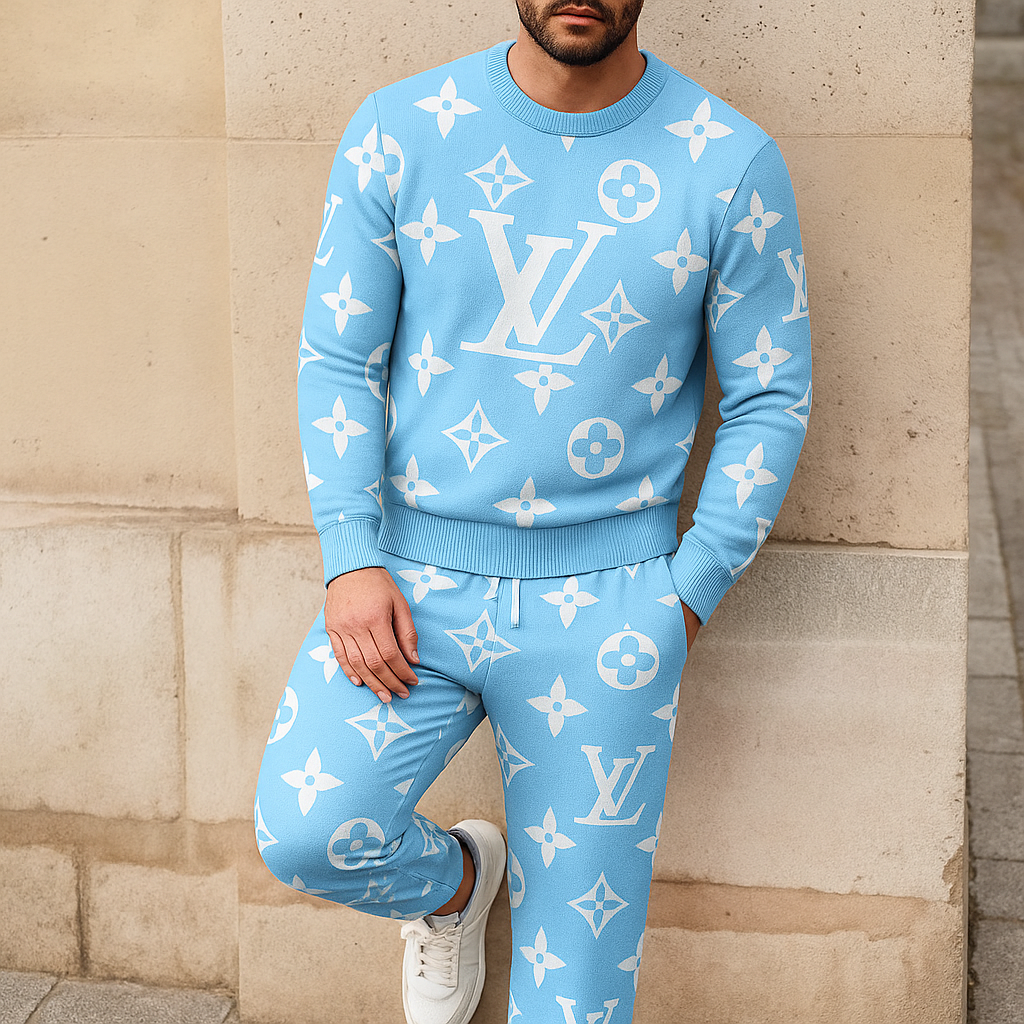 Limited edition 2025 luxury sweater and pants set – LX-SWTAP2025056