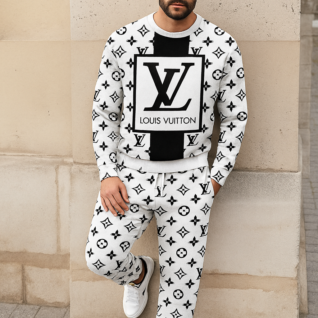 Limited edition 2025 luxury sweater and pants set – LX-SWTAP2025057