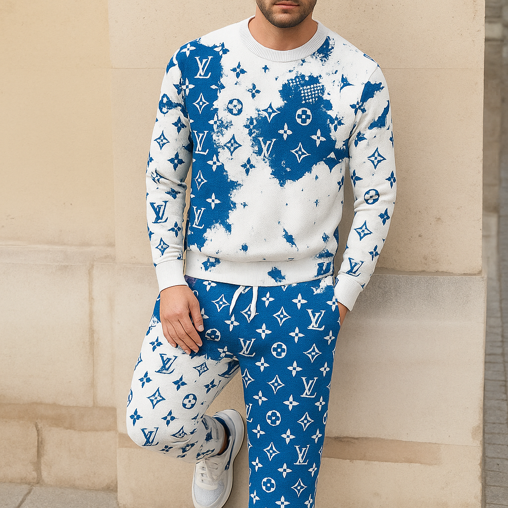 Limited edition 2025 luxury sweater and pants set – LX-SWTAP2025059