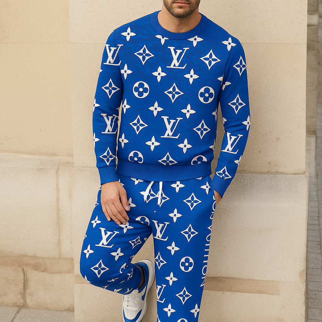 Limited edition 2025 luxury sweater and pants set – LX-SWTAP2025060