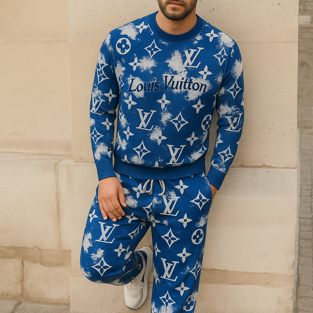Limited edition 2025 luxury sweater and pants set – LX-SWTAP2025062