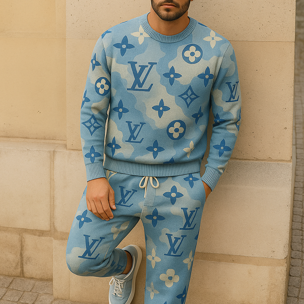 Limited edition 2025 luxury sweater and pants set – LX-SWTAP2025064