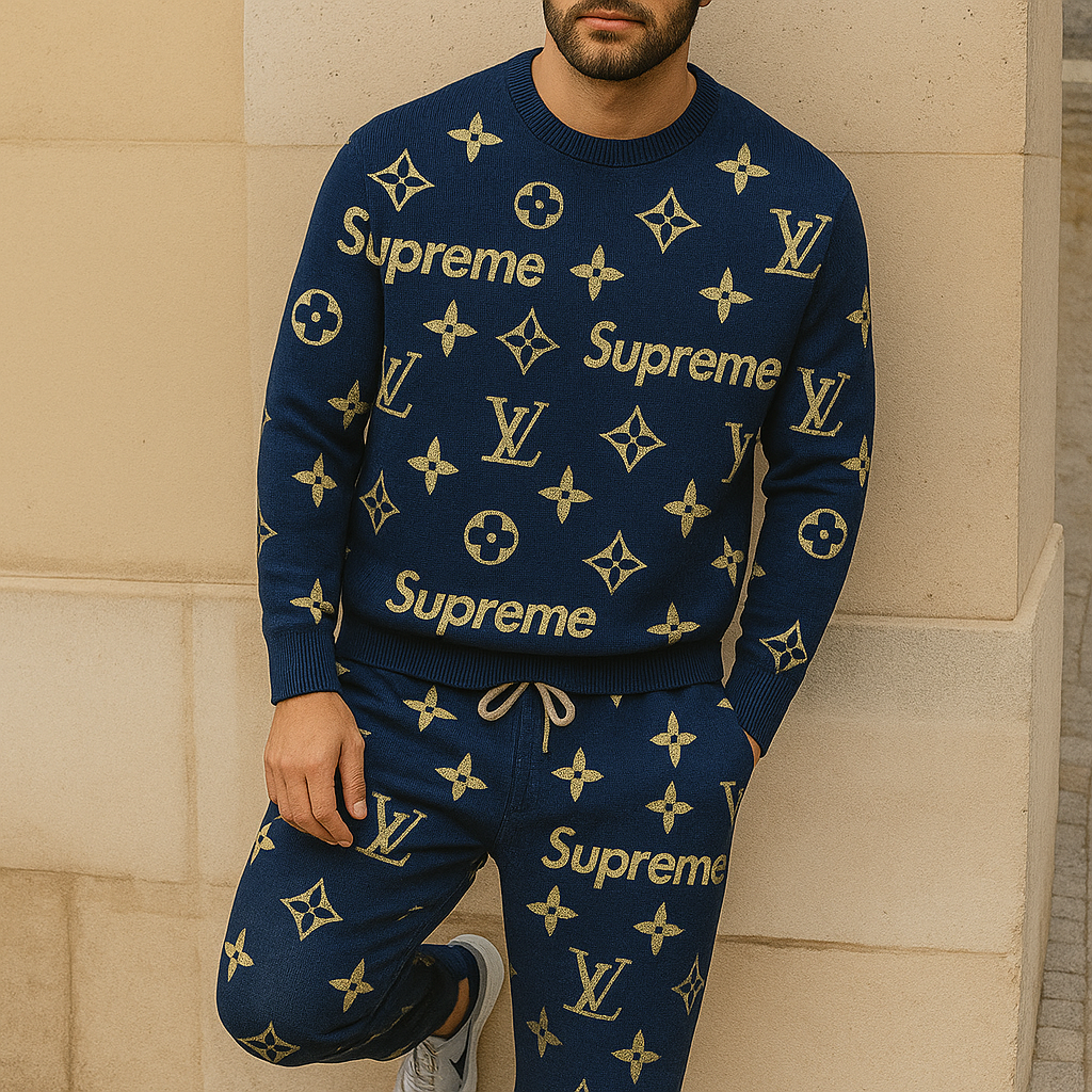 Limited edition 2025 luxury sweater and pants set – LX-SWTAP2025066
