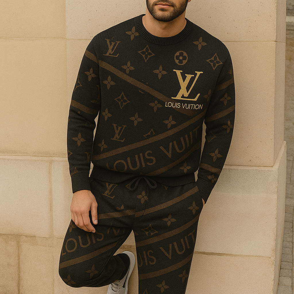Limited edition 2025 luxury sweater and pants set – LX-SWTAP2025067
