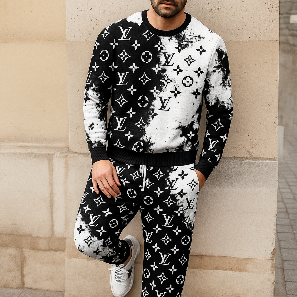 Limited edition 2025 luxury sweater and pants set – LX-SWTAP2025071